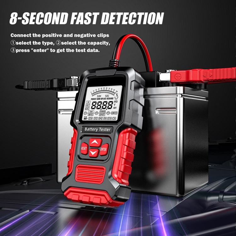 FOXSUR Automobile Motorcycle Battery Voltage Capacity Tester - HoMEdemic™ 