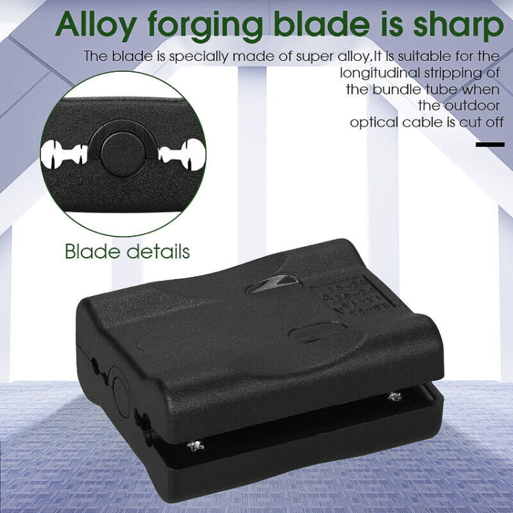 FTTH Fiber Optical Stripper Loose Tube Longitudinal Cable Stripper 1.5-3.3MM - HoMEdemic™ 