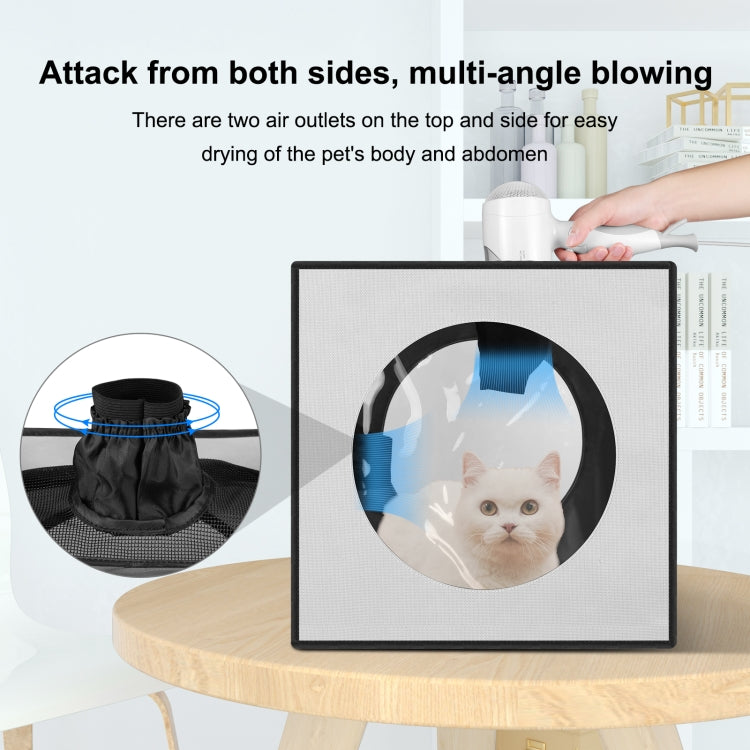 FUNADD Pet Bath Drying Box Portable Folding Dryer Cage, Suitable for Pets up to 5kg(Grey) - HoMEdemic™ 