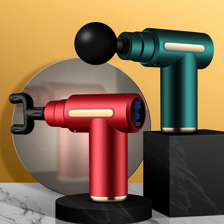 Fascia Gun Pocket Electric Shock Gun  Muscle Massage Gun, Specification: Classic Mini (Red) - HoMEdemic™ 