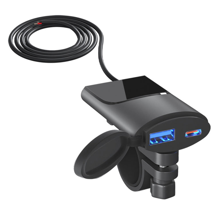 Fast Charging Dual-USB QC3.0 Motorcycle Cell Phone Charger - HoMEdemic™ 