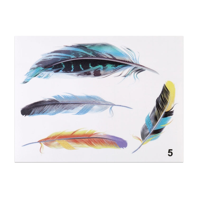 Feather Car Body Random Stickers, Pattern 5, Pattern 5 - HoMEdemic™ 