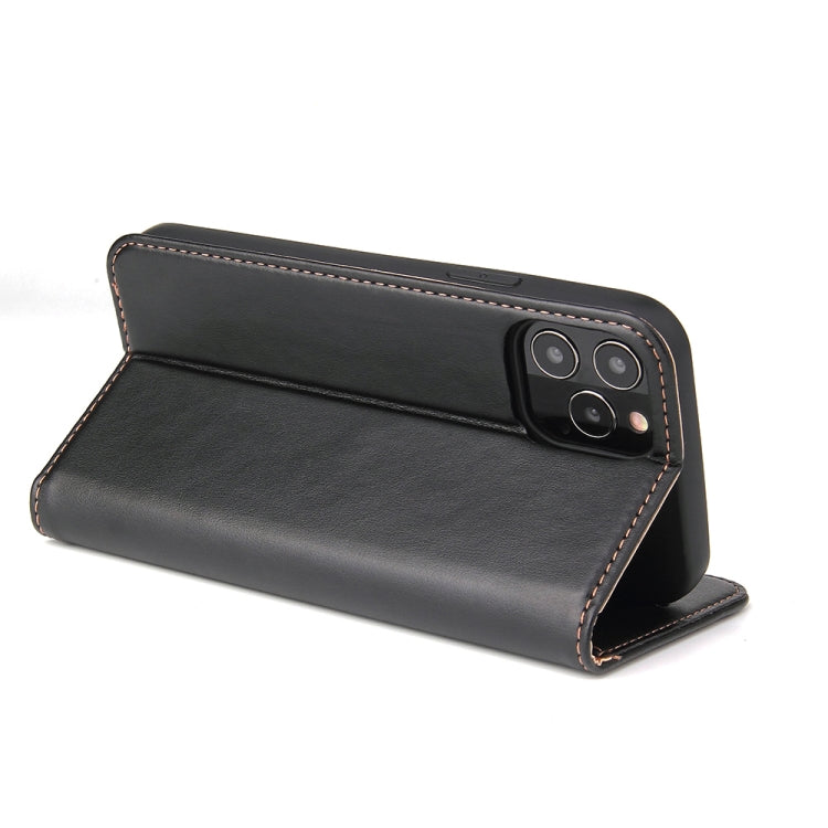 Fierre Shann PU Genuine Leather Texture Horizontal Flip Leather Case with Holder & Card Slots & Wallet, For iPhone 12 Pro Max, For iPhone 12 mini, For iPhone 12 / 12 Pro - HoMEdemic™ 