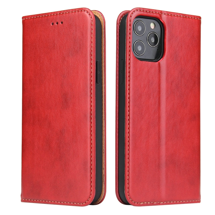 Fierre Shann PU Genuine Leather Texture Horizontal Flip Leather Case with Holder & Card Slots & Wallet, For iPhone 12 Pro Max, For iPhone 12 mini, For iPhone 12 / 12 Pro - HoMEdemic™ 