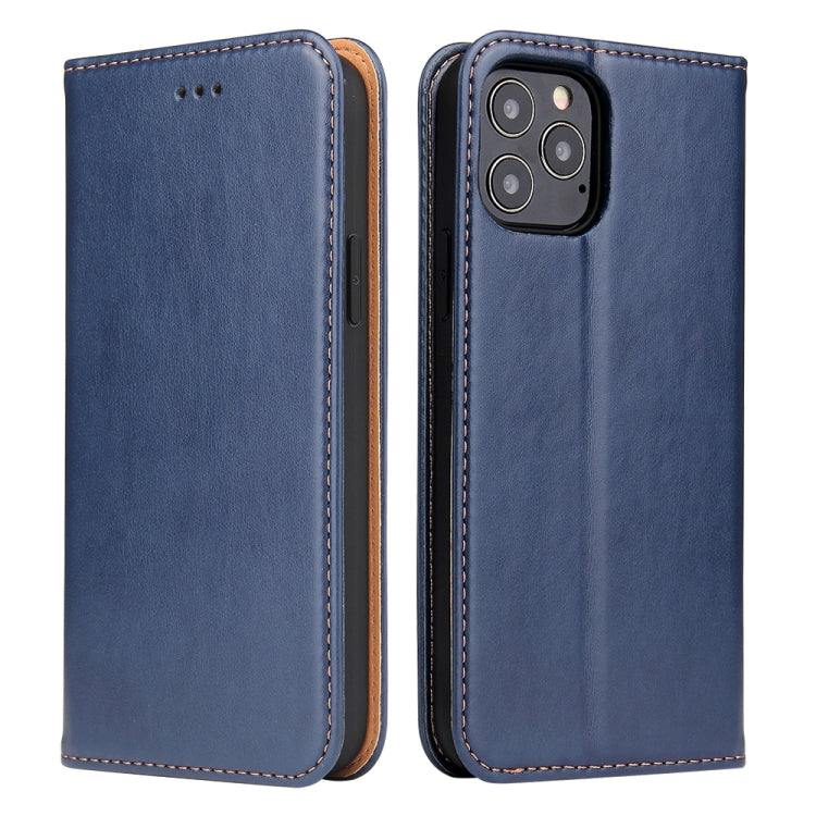 Fierre Shann PU Genuine Leather Texture Horizontal Flip Leather Case with Holder & Card Slots & Wallet, For iPhone 12 Pro Max, For iPhone 12 mini, For iPhone 12 / 12 Pro - HoMEdemic™ 