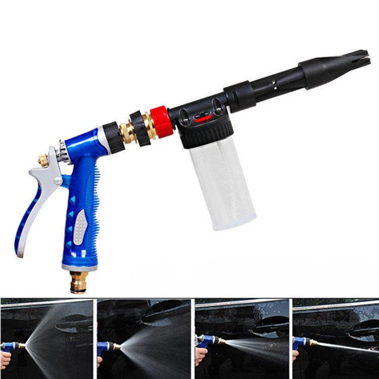 Foam Pot Car Wash Water Gun Garden Water Gun High Pressure Lengthened Foam Spray Gun, Foam Spray Gun - HoMEdemic™ 