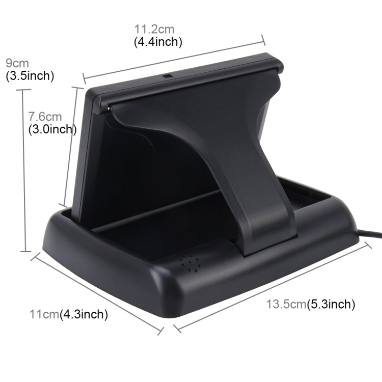 Foldable 4.3 inch Digital TFT LCD Car High Definition Monitor, Support Reverse Automatic Screen Function, Foldable 4.3 inch - HoMEdemic™ 