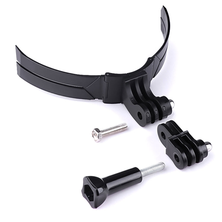 Foldable Bending Action Camera Phone Helmet Mount Kit with J-Hook Buckle & Rotation Phone Clamp & Adapter (Black) - HoMEdemic™ 