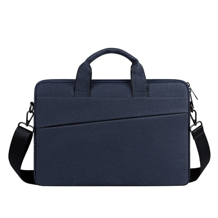 For 13.3 inch ST01S Waterproof Oxford Laptop Diagonal Shoulder Handbag(Navy Blue) - HoMEdemic™ 