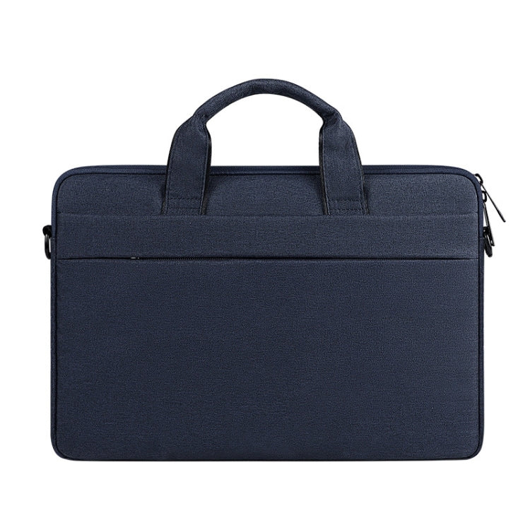 For 15.6 inch ST01S Waterproof Oxford Laptop Diagonal Shoulder Handbag(Navy Blue) - HoMEdemic™ 