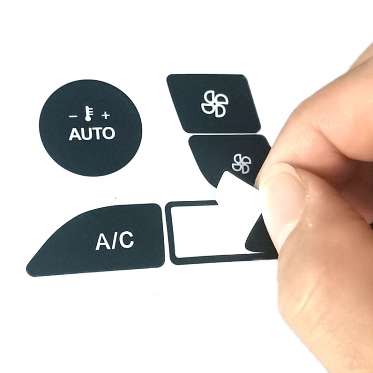 For 1999-2005 Ford Focus Air Conditioning Button Switch Repair Sticker(Black) - HoMEdemic™ 