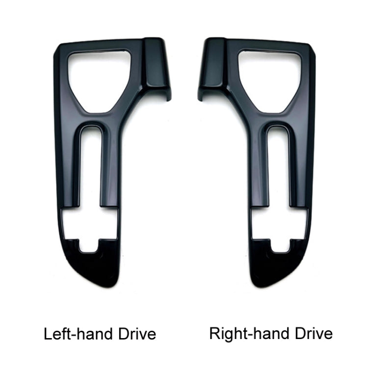 For 2023 Toyota Crown Center Control Gear Decorative Bright Frame, Size: Left-hand Drive(Silver) - HoMEdemic™ 