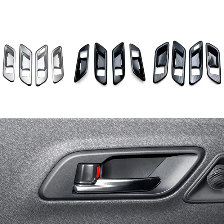 For 2023 Toyota Crown Door Handle Cover Decorative Frame, Style: Left-hand Drive(Silver) - HoMEdemic™ 
