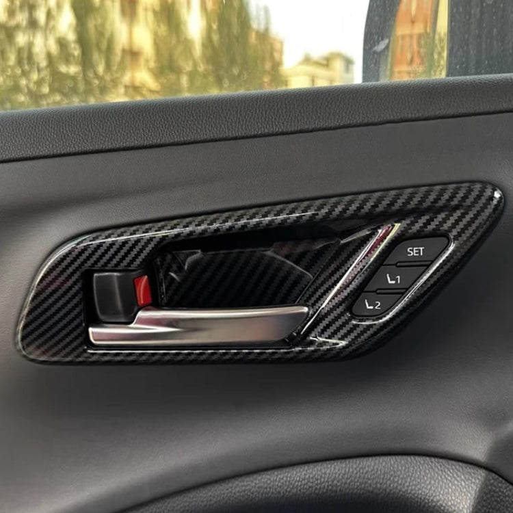 For 2023 Toyota Crown Door Handle Cover Decorative Frame, Style: Left-hand Drive(Silver) - HoMEdemic™ 