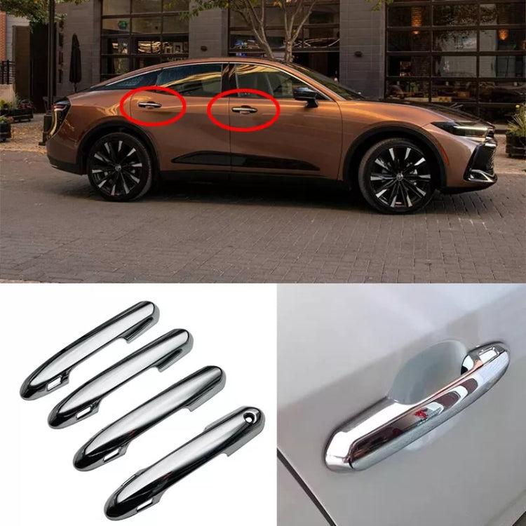 For 2023 Toyota Crown Right-hand Drive Door Handle Protection Cover Decoration(Electroplating Mirror) - HoMEdemic™ 