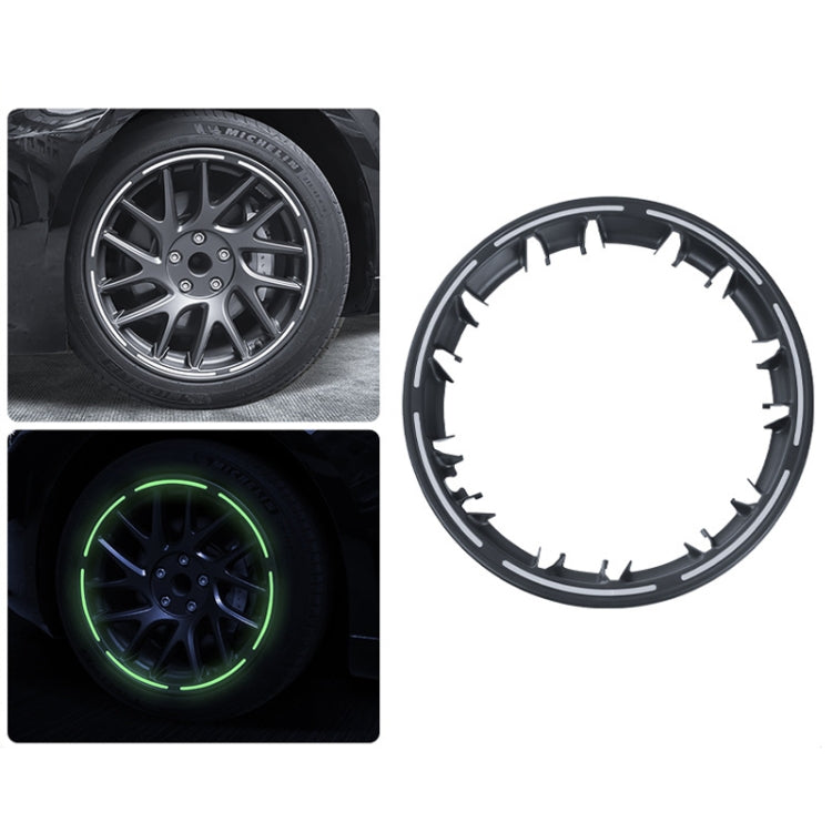 For 2024 Tesla Model 3 Half Hemming Luminous Hubcaps(4pcs/ Set) - HoMEdemic™ 