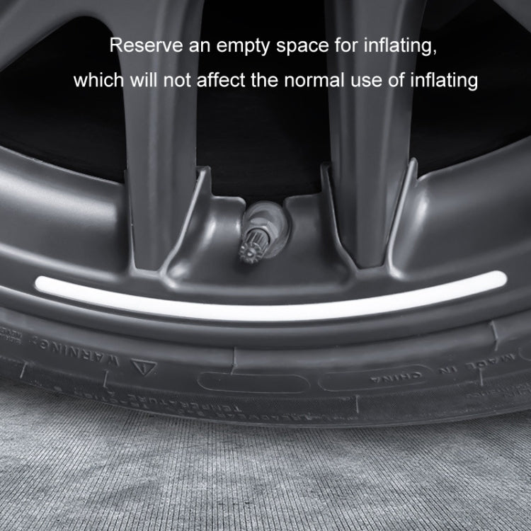 For 2024 Tesla Model 3 Half Hemming Luminous Hubcaps(4pcs/ Set) - HoMEdemic™ 