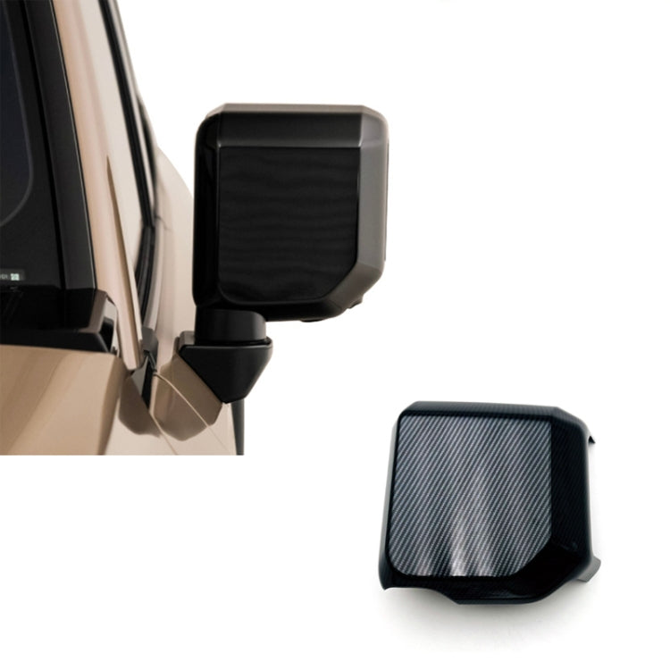 For 2024 Toyota Prado/Land Cruiser LC250 Right Hand Drive Mirror Cover(Carbon Fiber) - HoMEdemic™ 