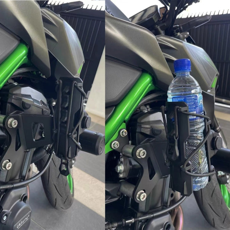 For 25mm Tube Diameter Motorcycle Modified Bumper Drink Water Cup Holder(Black) - HoMEdemic™ 