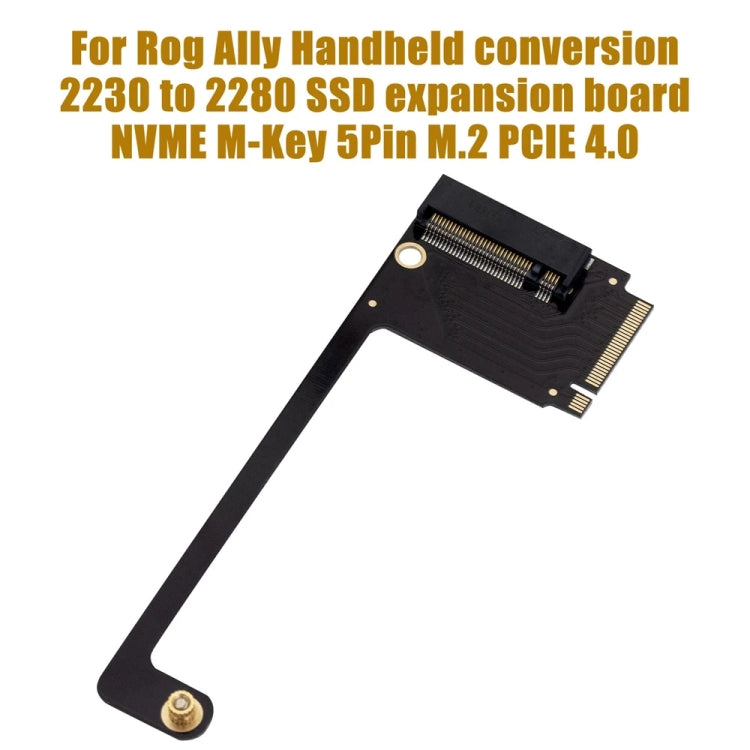 For ASUS Rog Ally Modified M2 Hard Drive PCIE4.0 Riser Card, Spec: Short - HoMEdemic™ 