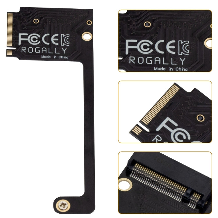 For ASUS Rog Ally Modified M2 Hard Drive PCIE4.0 Riser Card, Spec: Short - HoMEdemic™ 