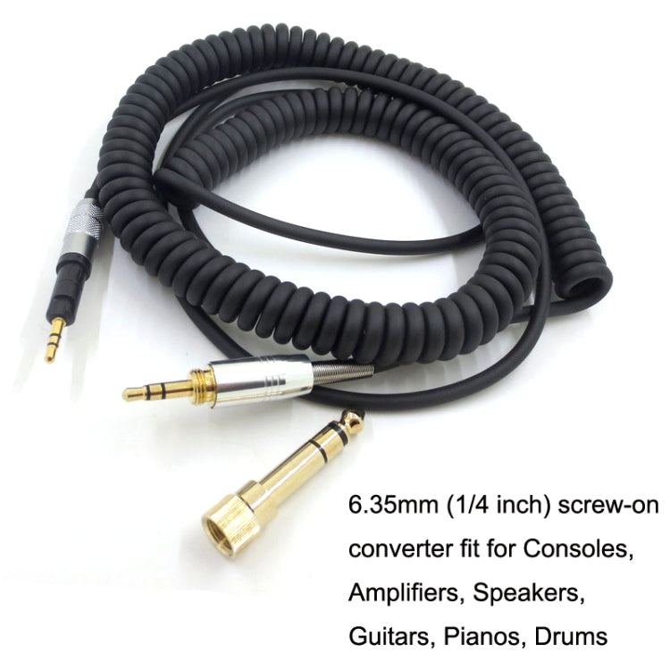 For ATH-M50X / M40X / M70X Spring Headset Audio Cable AUX 2.5mm Head - HoMEdemic™ 