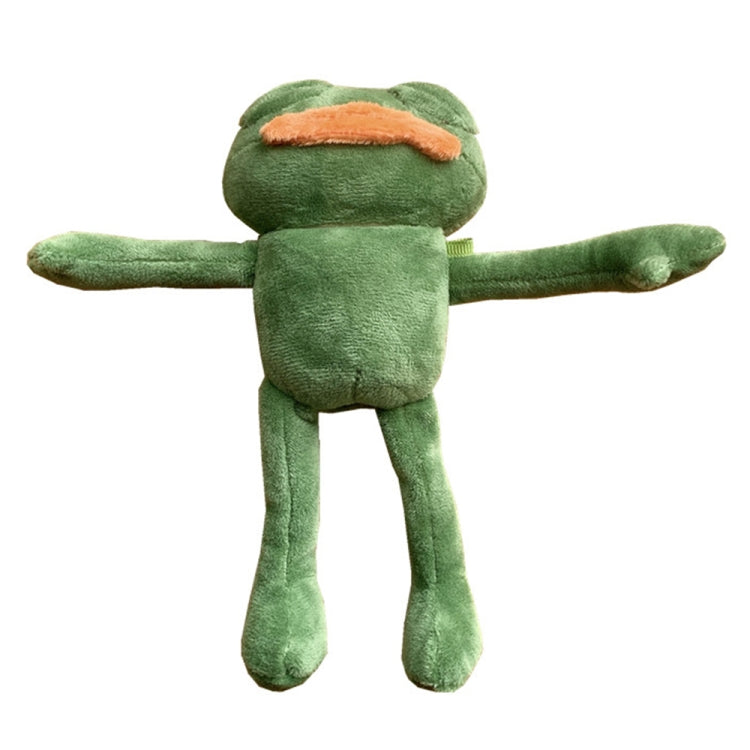 For AirPods 1 / 2 Plush Sad Frog Shape Earphone Protective Case with Hook - HoMEdemic™ 