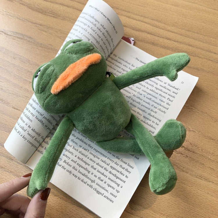 For AirPods 1 / 2 Plush Sad Frog Shape Earphone Protective Case with Hook - HoMEdemic™ 