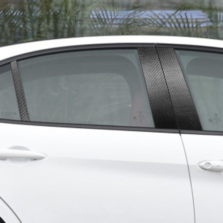 For Alfa Romeo Giulia Carbon Fiber Car B / C / Middle Pillar Door Window Decorative Sticker,Left and Right Drive Universal, Door Window - HoMEdemic™ 