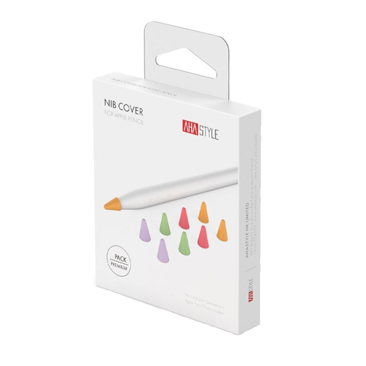 For Apple Pencil 1 / 2 AhaStyle PT107 40pcs Silicone Tip Protective Case(Man  Style) - HoMEdemic™ 