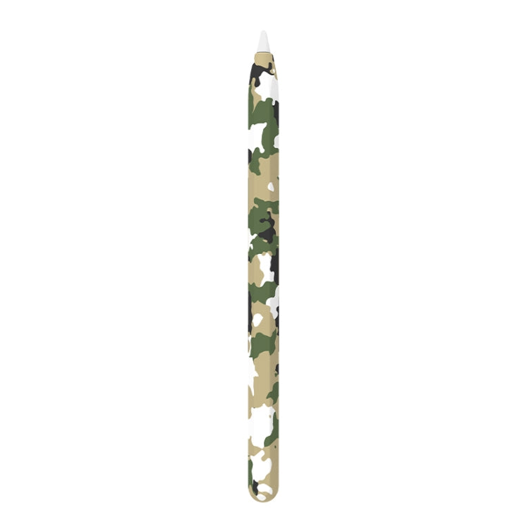 For Apple Pencil 1 LOVE MEI Camouflage Silicone Protective Pen Case(White) - HoMEdemic™ 