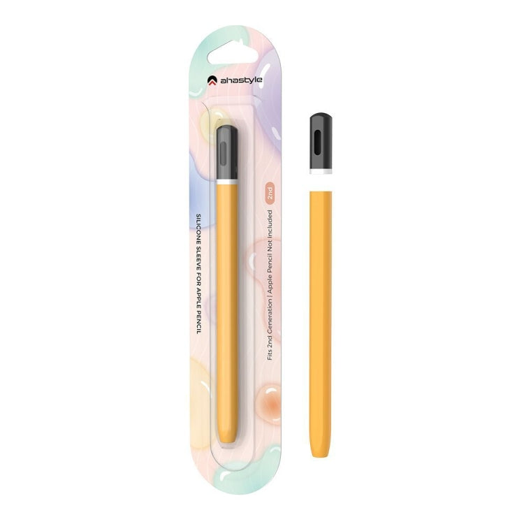 For Apple Pencil 2 AhaStyle JY16-2 Silicone Case Retro Non-slip and Anti-drop Pen Cover(Midnight Blue) - HoMEdemic™ 