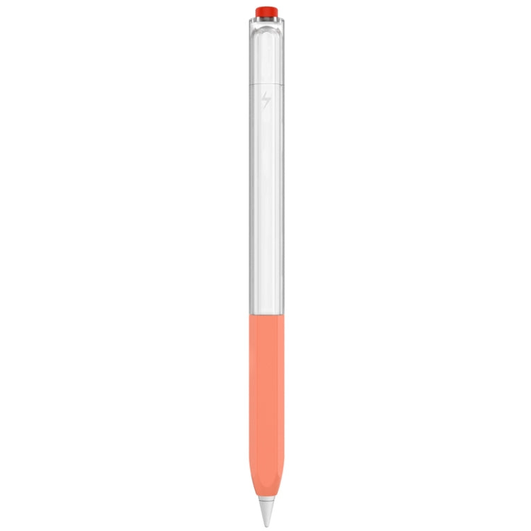 For Apple Pencil 2 AhaStyle PT-LC05 Jelly Style Translucent Silicone Protective Pen Case(Orange) - HoMEdemic™ 