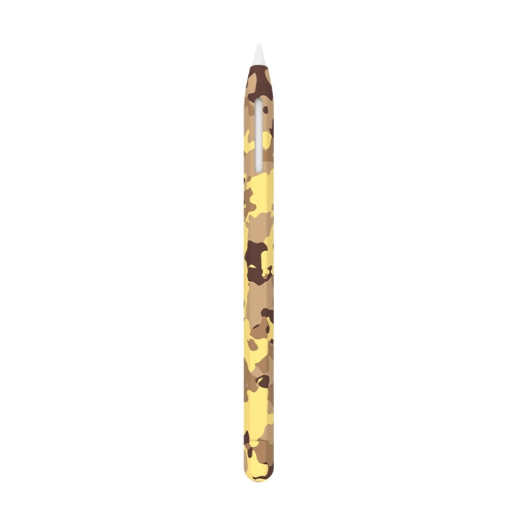 For Apple Pencil 2 LOVE MEI Camouflage Silicone Protective Pen Case(Yellow) - HoMEdemic™ 