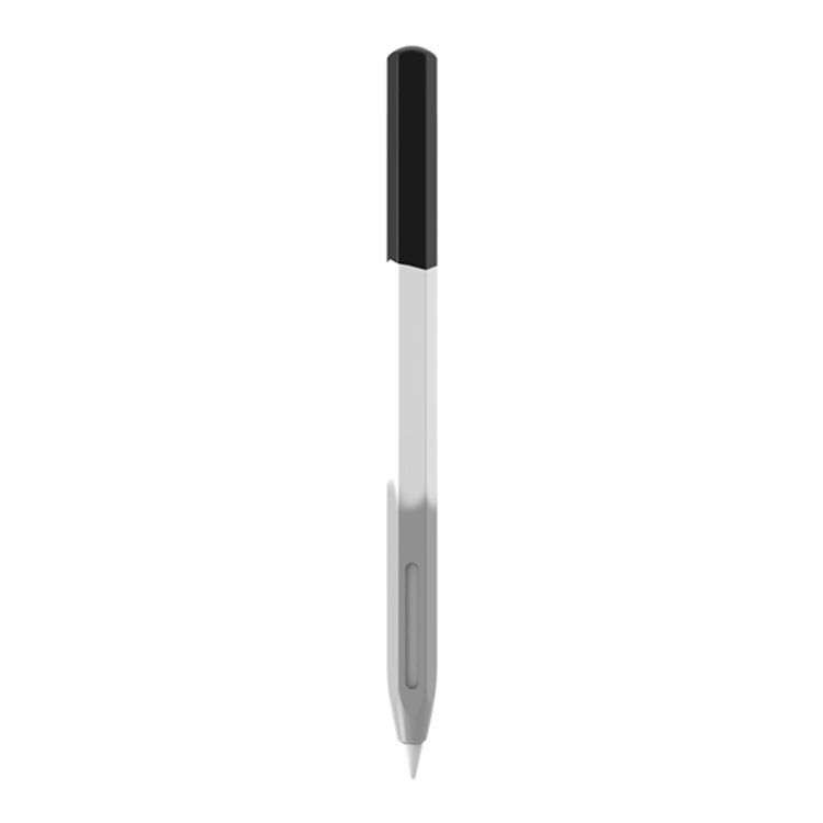For Apple Pencil 2 LOVE MEI Rainbow Liquid Silicone Protective Pen Case(Black) - HoMEdemic™ 