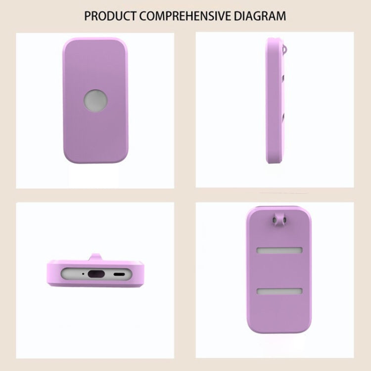 For Apple Vision Pro Accessories Power Silicone Protective Case(Purple) - HoMEdemic™ 