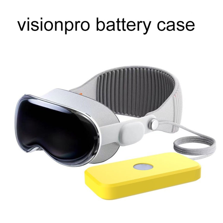 For Apple Vision Pro Accessories Power Silicone Protective Case(White) - HoMEdemic™ 
