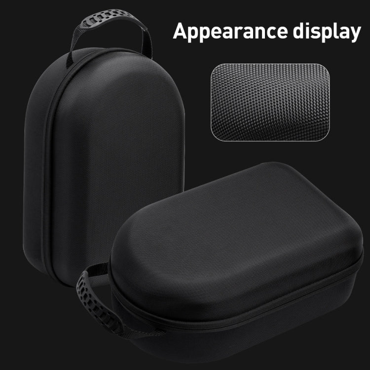For Apple Vision Pro EVA Cloth Velvet Handle Waterproof Host Storage Bag(Black) - HoMEdemic™ 