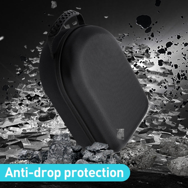 For Apple Vision Pro EVA Cloth Velvet Handle Waterproof Host Storage Bag(Black) - HoMEdemic™ 