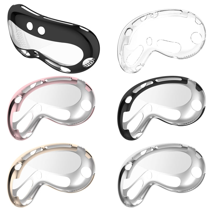 For Apple Vision Pro Electroplated TPU Protective Case VR Glasses Accessories(Black) - HoMEdemic™ 
