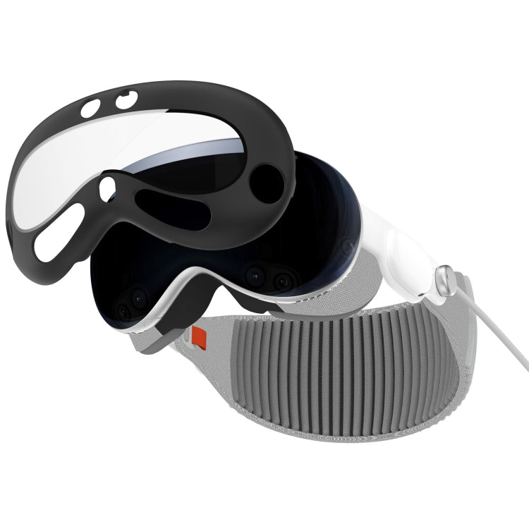 For Apple Vision Pro PC+ Toughened Film Protective Cover VR Glasses Accessories(Black) - HoMEdemic™ 