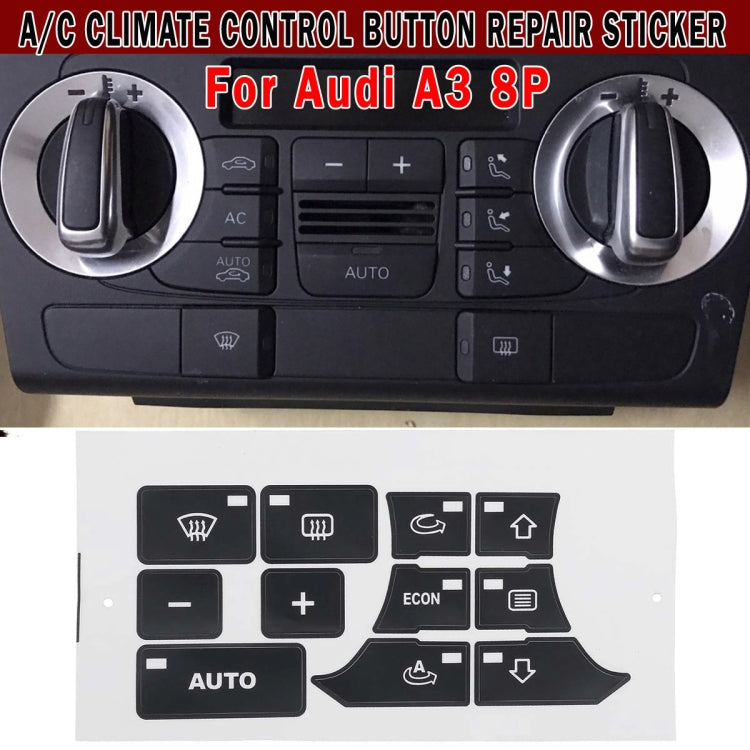 For Audi A3 Air Conditioning Panel Repair Sticker - HoMEdemic™ 