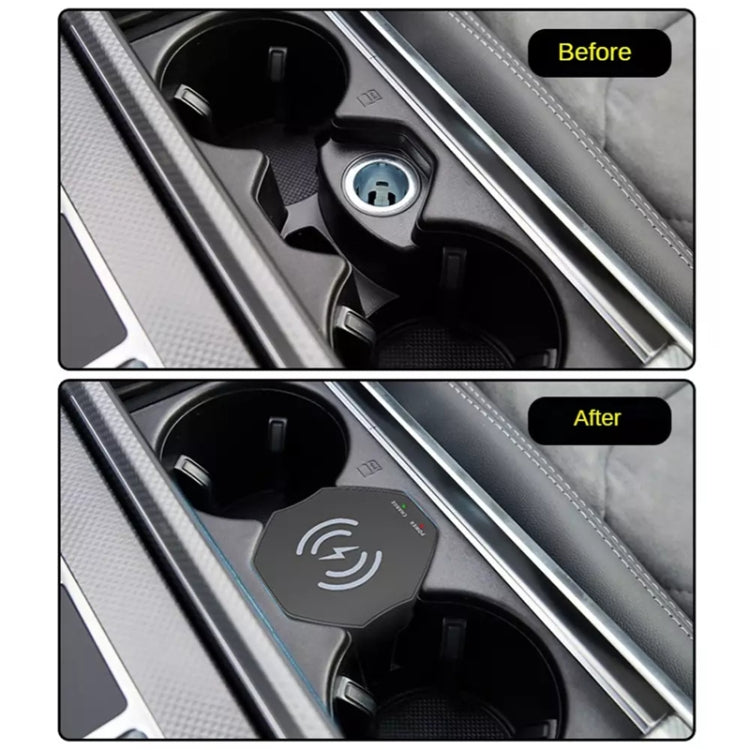 For Audi A6L 15W Car Cigarette Lighter Magnetic Wireless Charger, For Left And Right Driving - HoMEdemic™ 