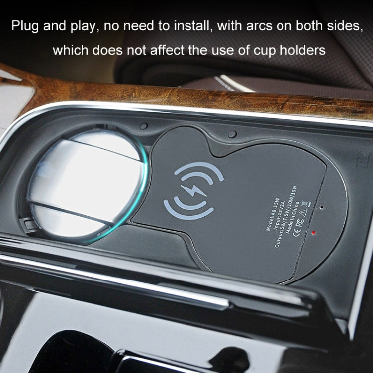 For Audi A8 Car Cigarette Lighter Mobile Phone Wireless Charger, For Left And Right Driving(For 2018-2024) - HoMEdemic™ 