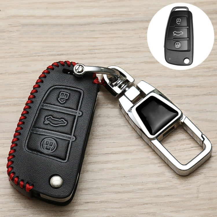 For Audi B Car Folding Key Cover Multifunctional Keychain Anti-lost Number Plate - HoMEdemic™ 