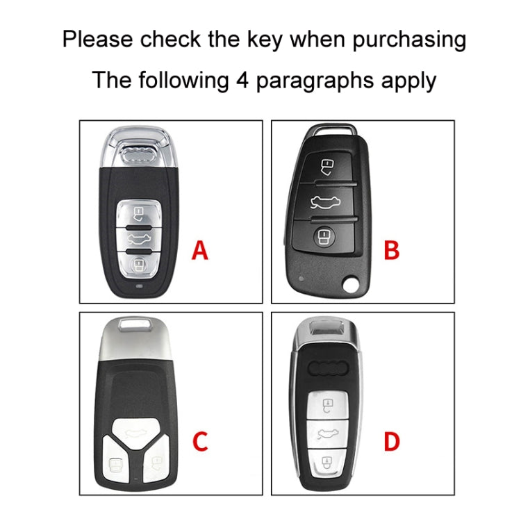 For Audi B Car Folding Key Cover Multifunctional Keychain Anti-lost Number Plate - HoMEdemic™ 