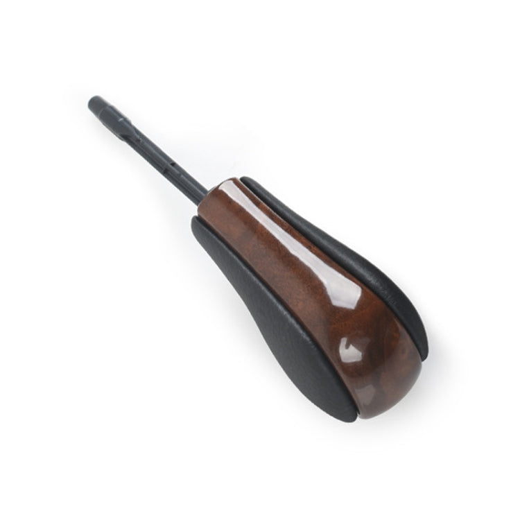 For BMW E Chassis Gear Lever Head, Universal For Left And Right Driving, Style: 3/5/7 Series X3 Z3 X6 Round Head Walnut - HoMEdemic™ 