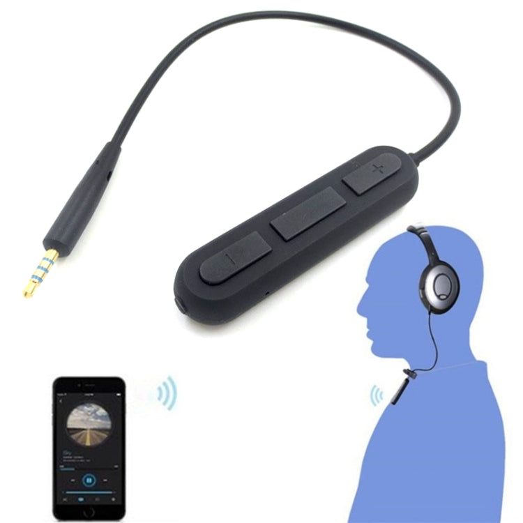 For BOSE QC25 / OE2 / QC35 / AKG / Y50 / Y40 Headphones Bluetooth Cable(Black) - HoMEdemic™ 