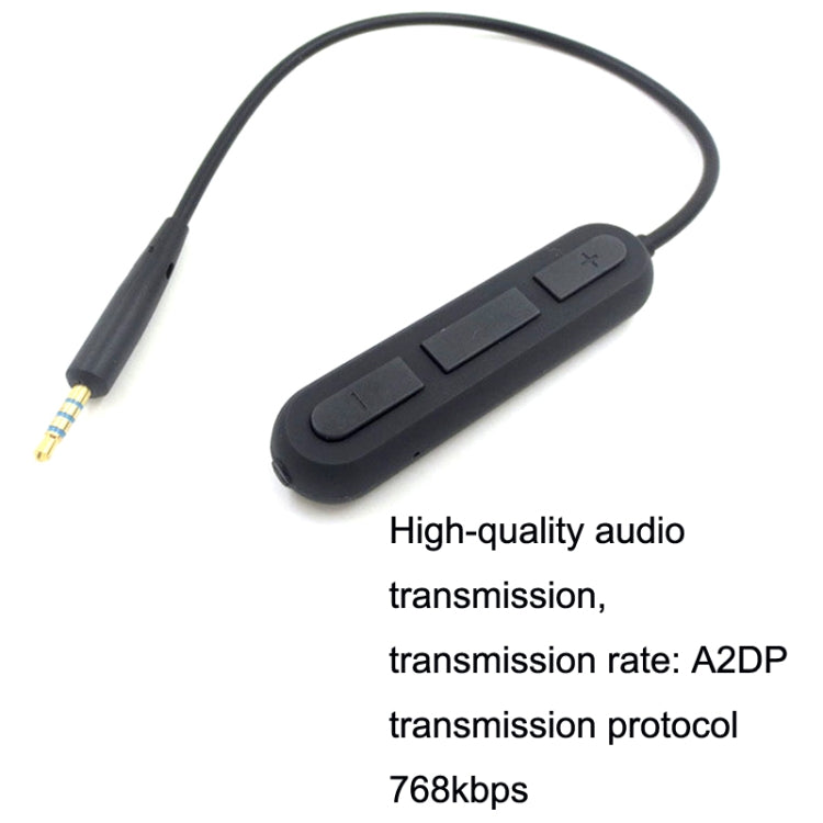 For BOSE QC25 / OE2 / QC35 / AKG / Y50 / Y40 Headphones Bluetooth Cable(Black) - HoMEdemic™ 