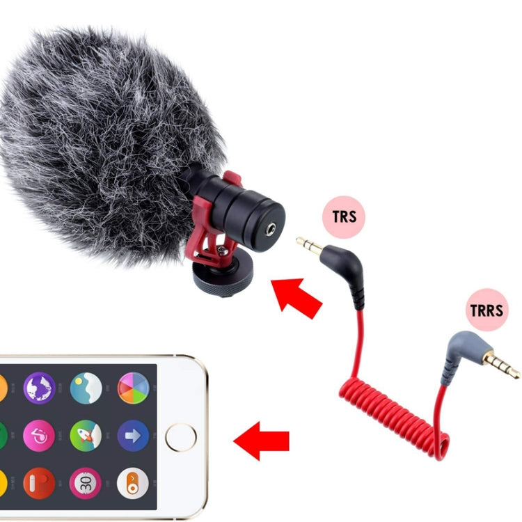 For BOYA / RODE SC7 TRS to TRRS Wireless Lavalier Microphone Cable - HoMEdemic™ 